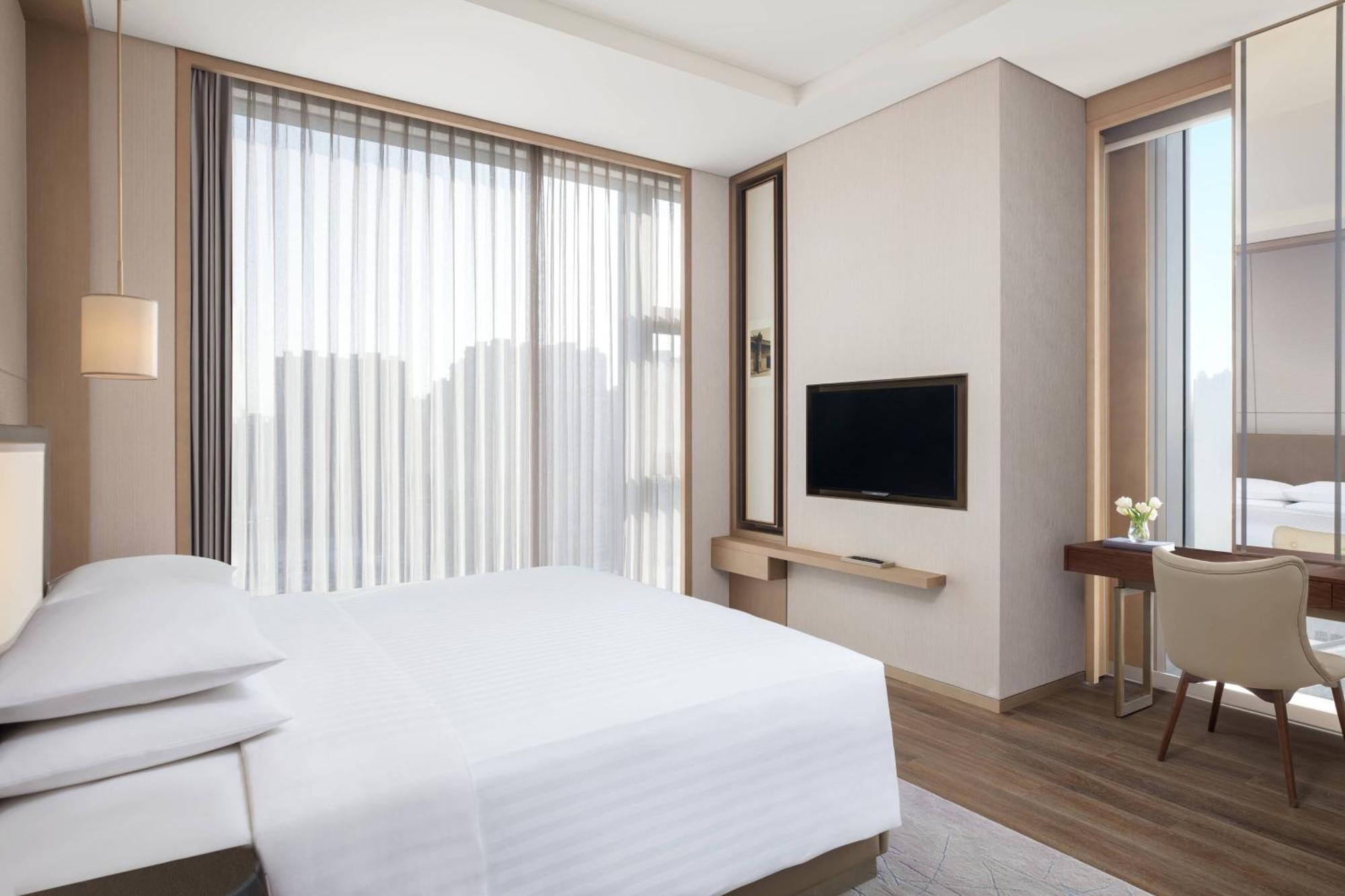 Hotel Courtyard By Marriott Xi'An North Exterior foto