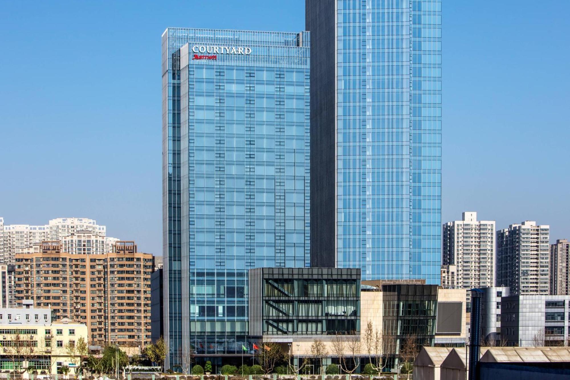 Hotel Courtyard By Marriott Xi'An North Exterior foto